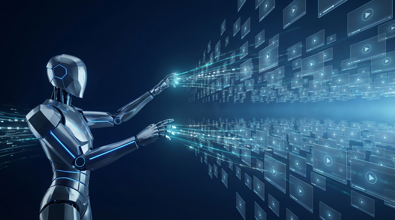 AI learning workspace connected to enterprise video knowledge