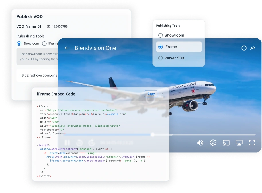 BlendVision One express streaming activation image
